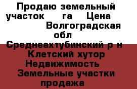 Продаю земельный участок 5,4 га  › Цена ­ 1 100 000 - Волгоградская обл., Среднеахтубинский р-н, Клетский хутор Недвижимость » Земельные участки продажа   